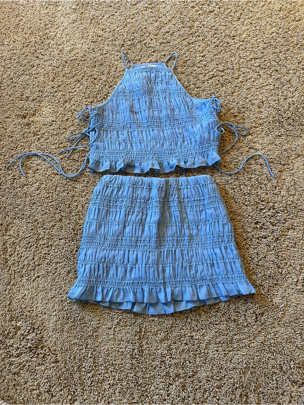 Abercrombie & Fitch Light Blue Matching Set